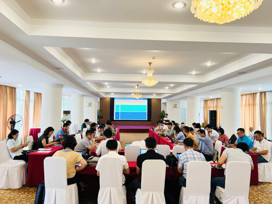 Hội thảo tập huấn về truyền thông lấy trẻ em làm trung tâm trong các tình huống thiên tai.