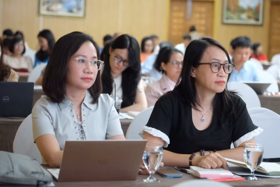 Các đại biểu tham dự Hội nghị Tập huấn công tác tuyên giáo 2025. 