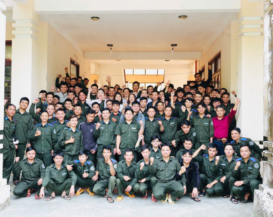Học viên người đồng bào miền núi tỉnh Quảng Nam