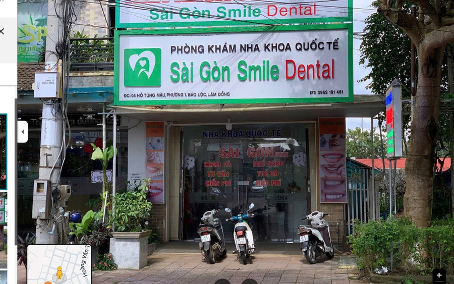 Cơ sở Nha khoa Quốc Tế Sài Gòn Smile Dental tại phường 1 Bảo Lộc.
