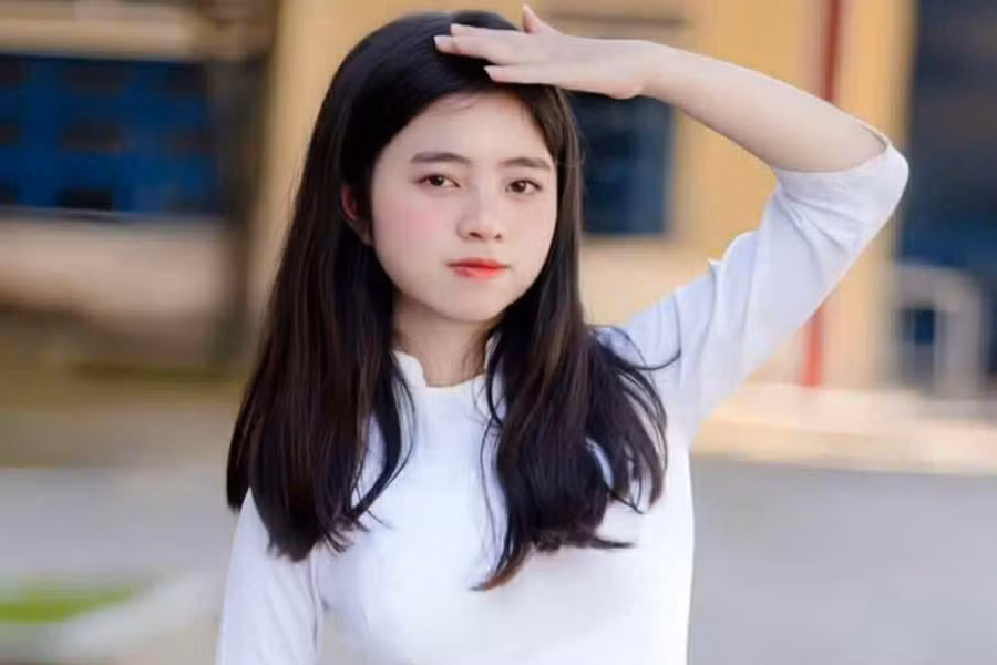 Em Phạm Thị Hậu – học sinh lớp 12/11 Trường THPT Phan Bội Châu (phường Hòa Hương, TP Đà Nẵng).