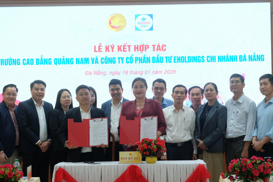 Hai bên ký kết hợp tác.