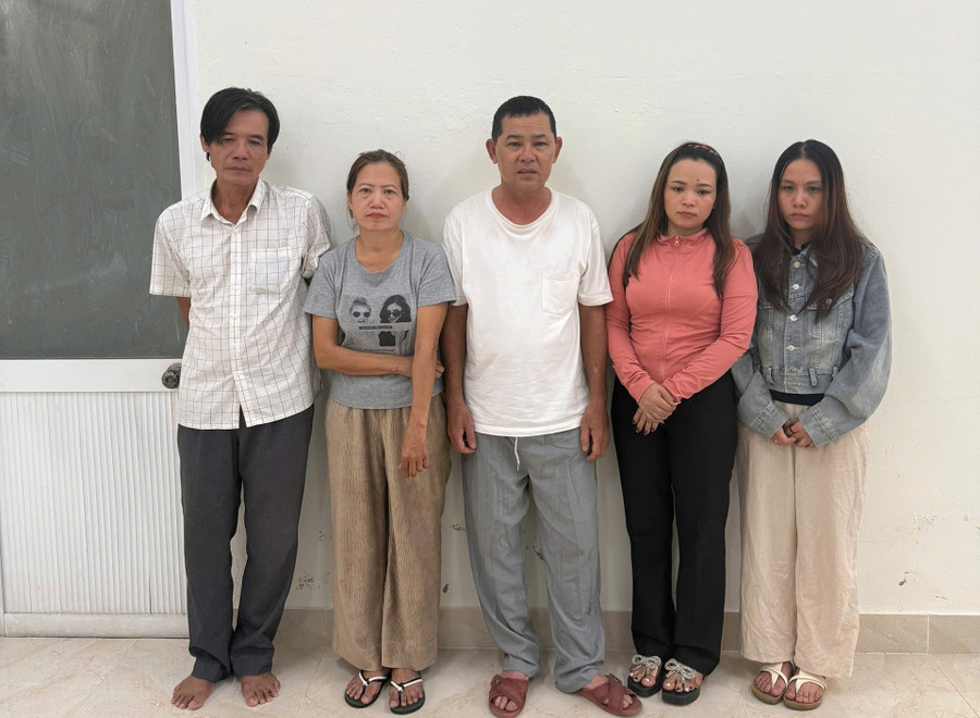 Một số người trong đường dây số đề "khủng" với số tiền giao dịch hơn 50 tỷ đồng. Ảnh: CACC