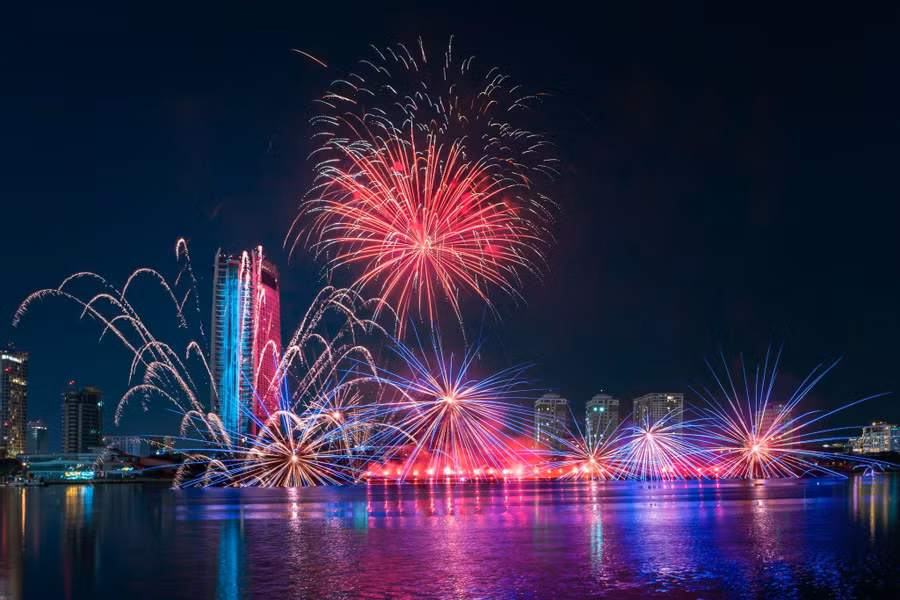 Lễ hội pháo hoa Quốc tế Đà Nẵng (DIFF) 2024. 