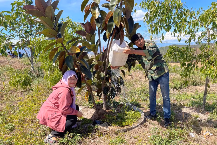 Xã Dục Nông phấn đấu không còn hộ nghèo. Ảnh: Q.Phú