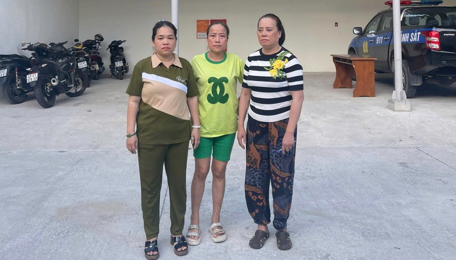 3 người phụ nữ cầm đầu đường dây số đề ở Đà Nẵng. 