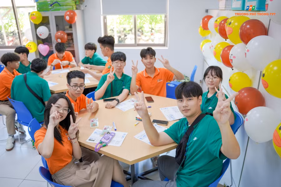 Học sinh Trường Phổ thông FPT Đà Nẵng.