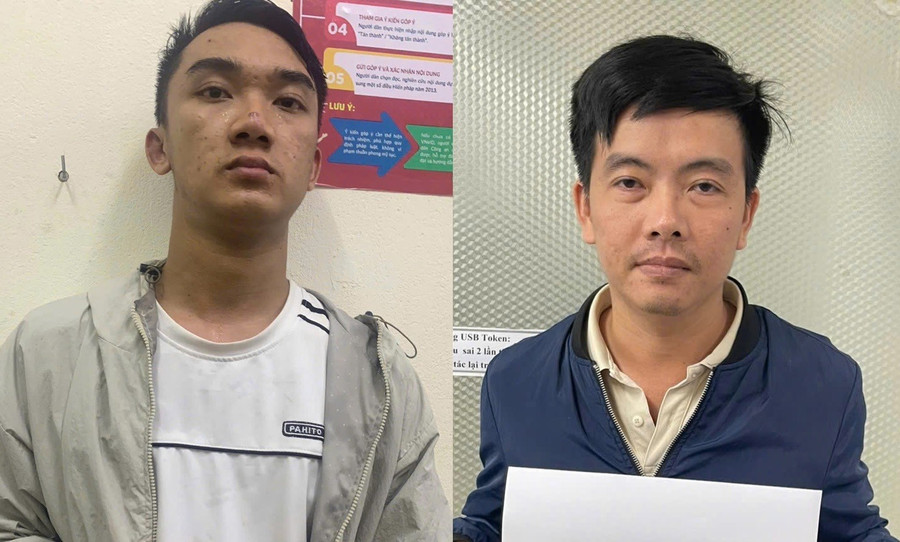 Những kẻ trong nhóm lừa đảo. Ảnh: CACC