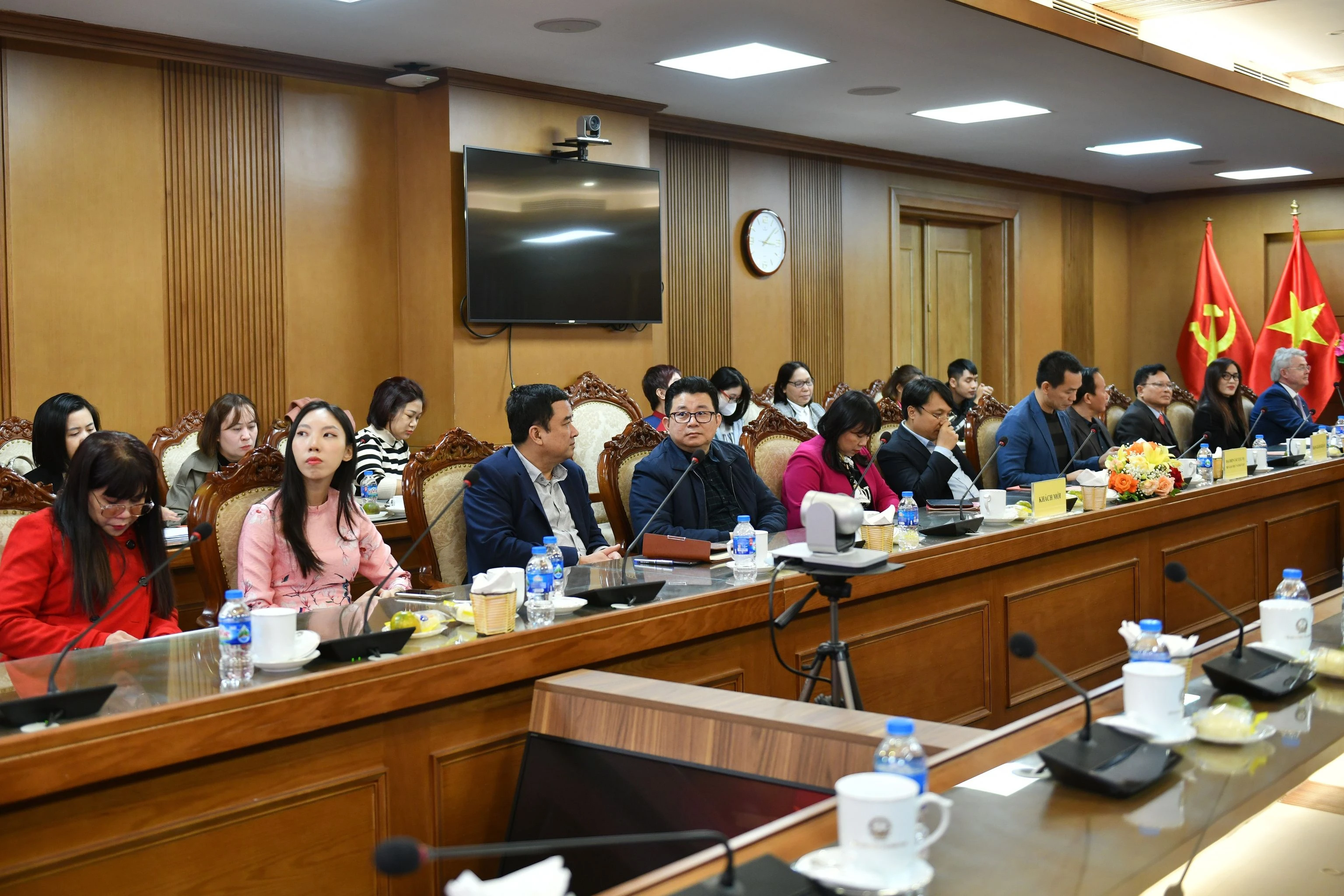 Buổi họp báo thu hút sự quan tâm của nhiều nhà báo, phóng viên đến từ các cơ quan báo chí Trung ương và địa phương.