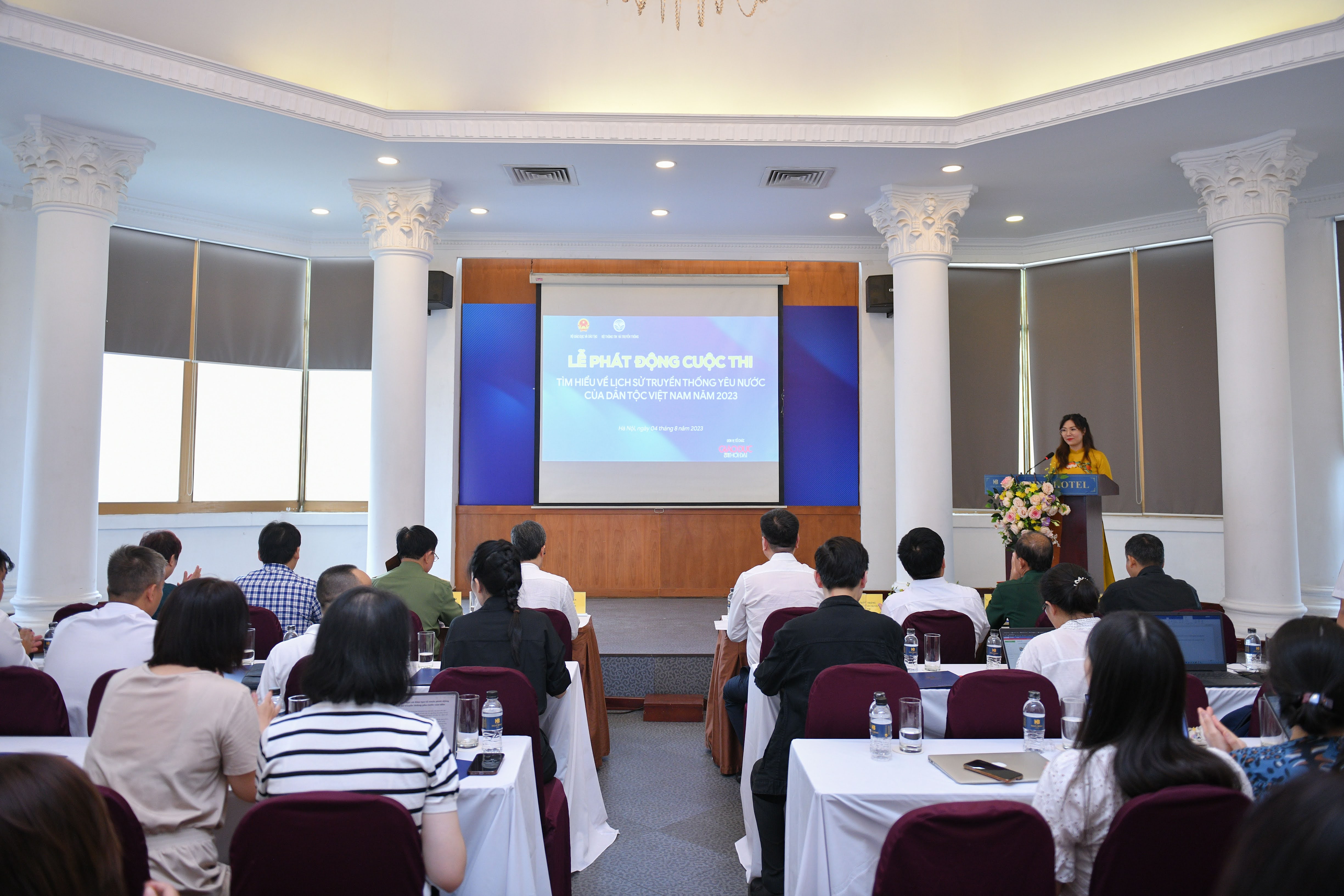 Quang cảnh Lễ phát động cuộc thi. Quang cảnh Lễ phát động cuộc thi.