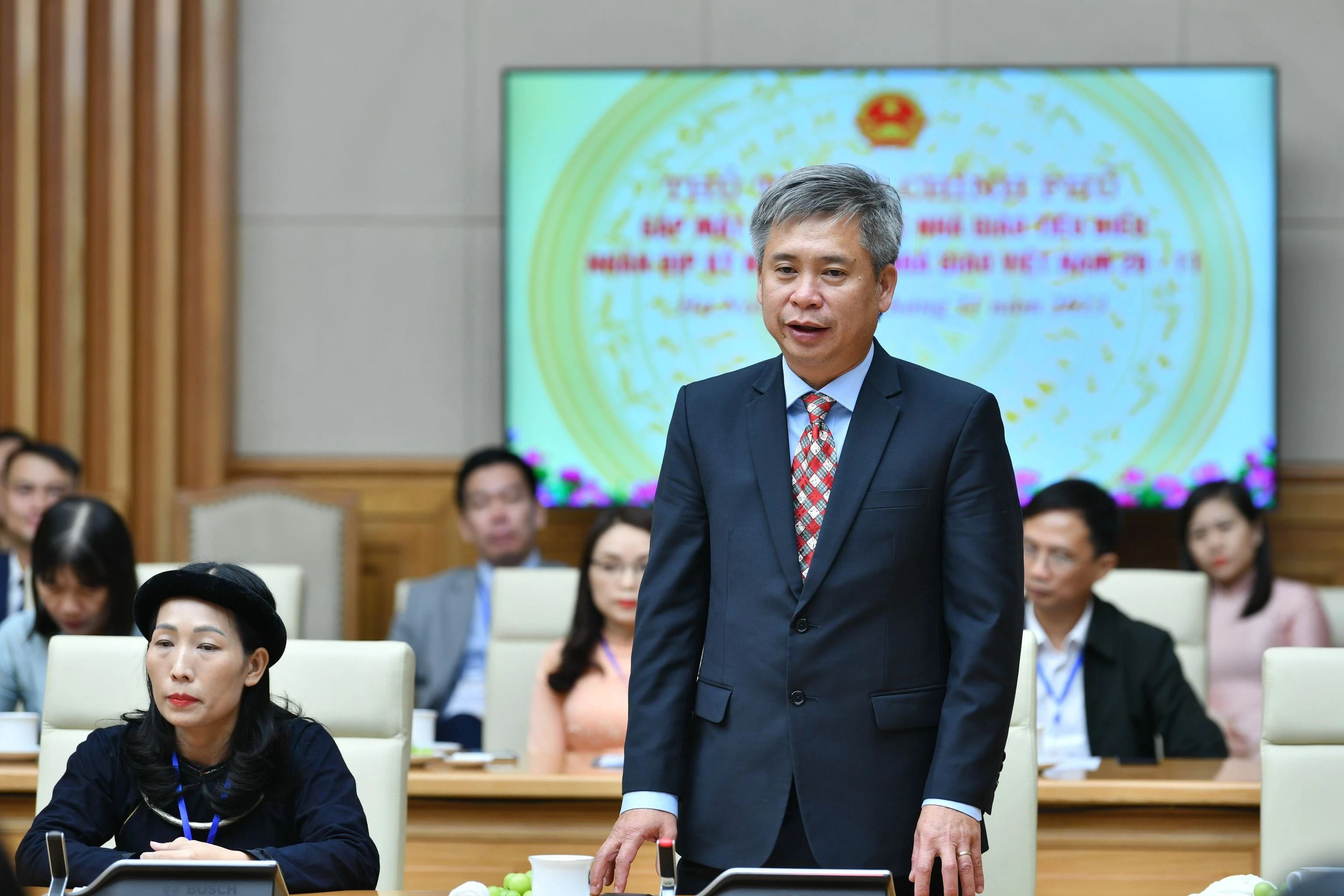 Thầy Lê Đình Kha, Hiệu trưởng Trường Cao đẳng Kỹ thuật Cao Thắng.