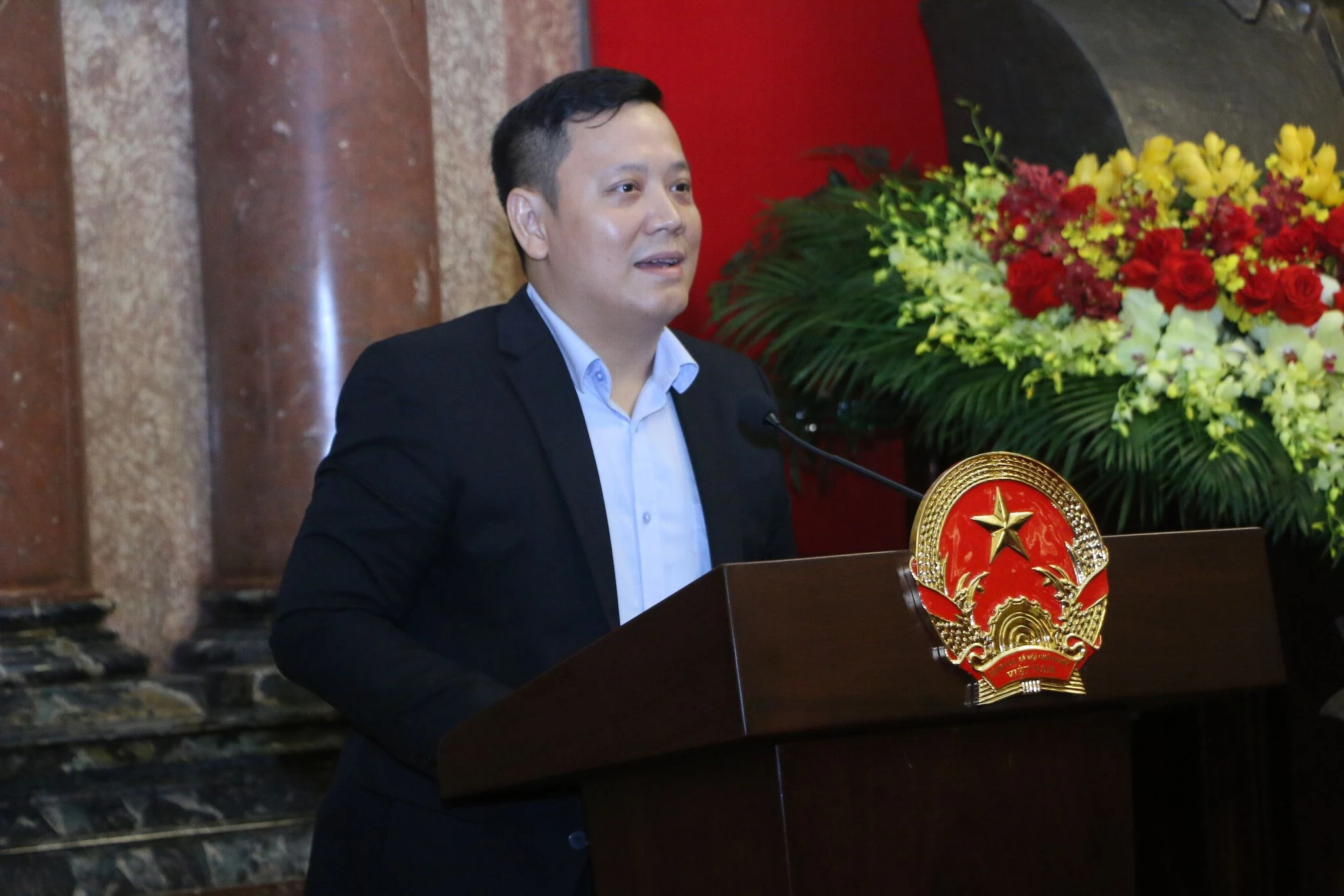 GS.TS Lê Anh Vinh – Trưởng đoàn Olympic Toán học quốc tế. GS.TS Lê Anh Vinh – Trưởng đoàn Olympic Toán học quốc tế.