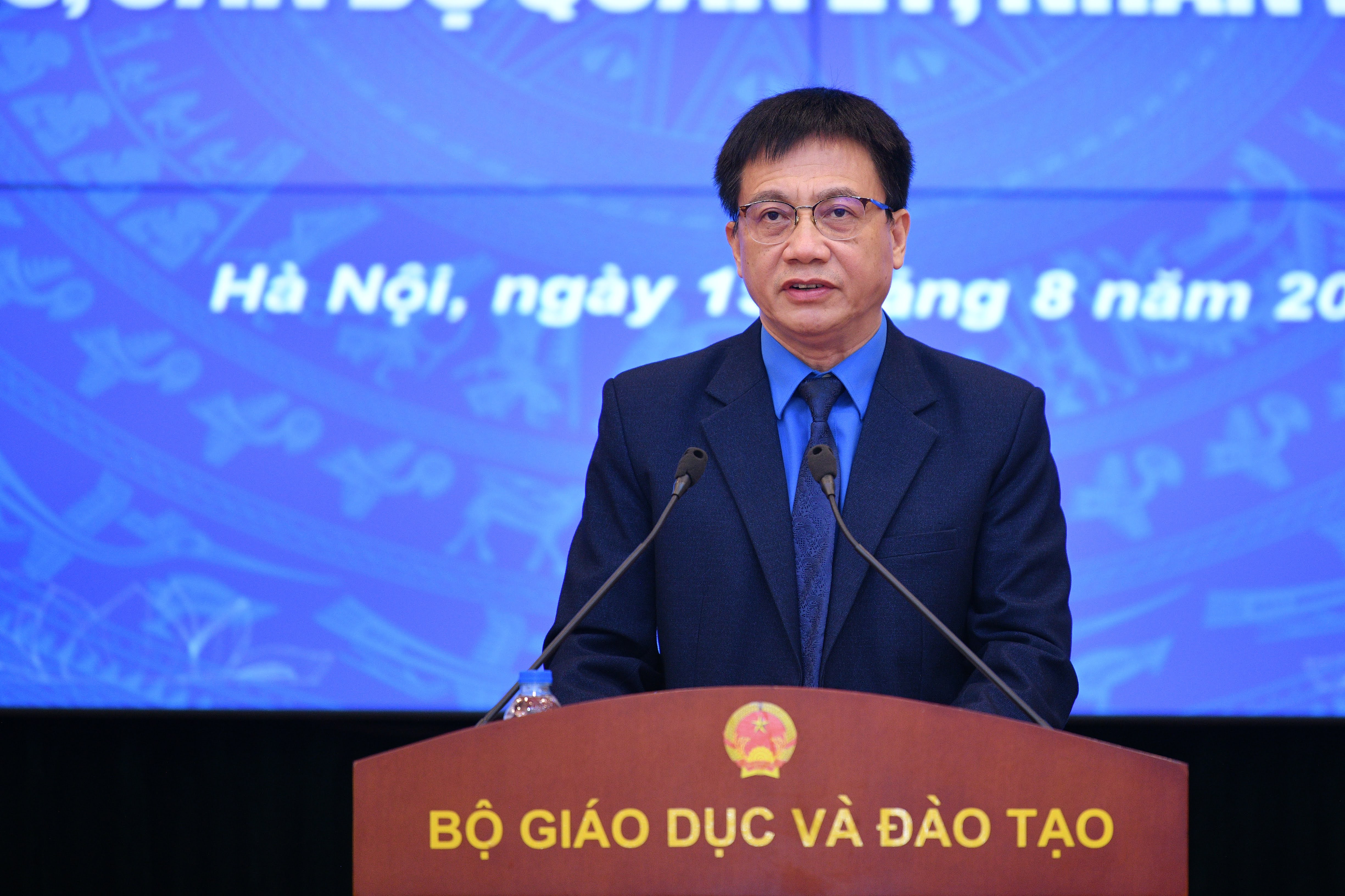 Ông Nguyễn Ngọc Ân - Chủ tịch Công đoàn Giáo dục Việt Nam.