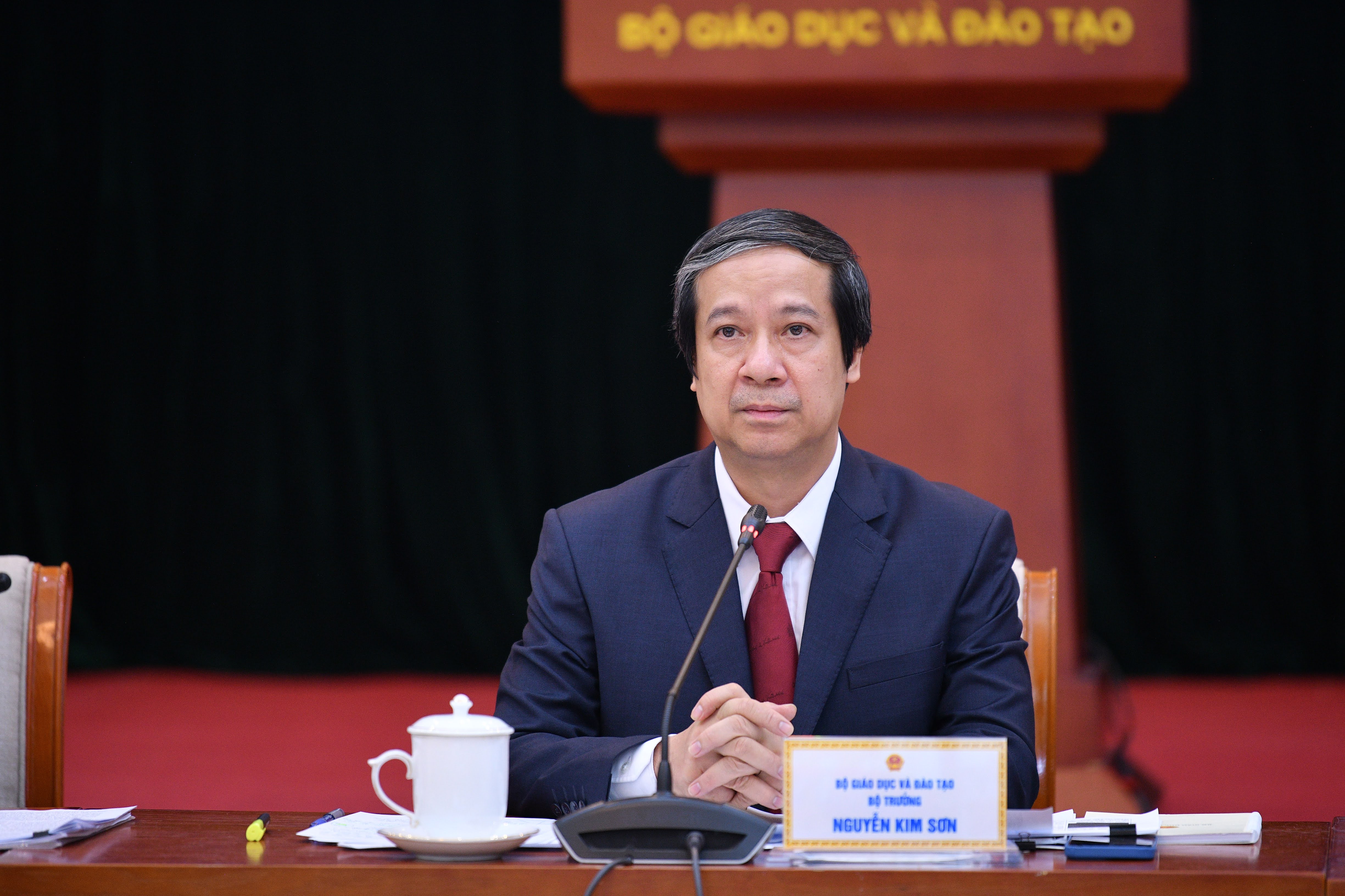 Bộ trưởng Nguyễn Kim Sơn khẳng định Lãnh đạo Bộ GD&amp;ĐT luôn đánh giá cao hệ thống các trường ngoài công lập; ứng xử một cách công bằng giữa các trường công lập và ngoài công lập.