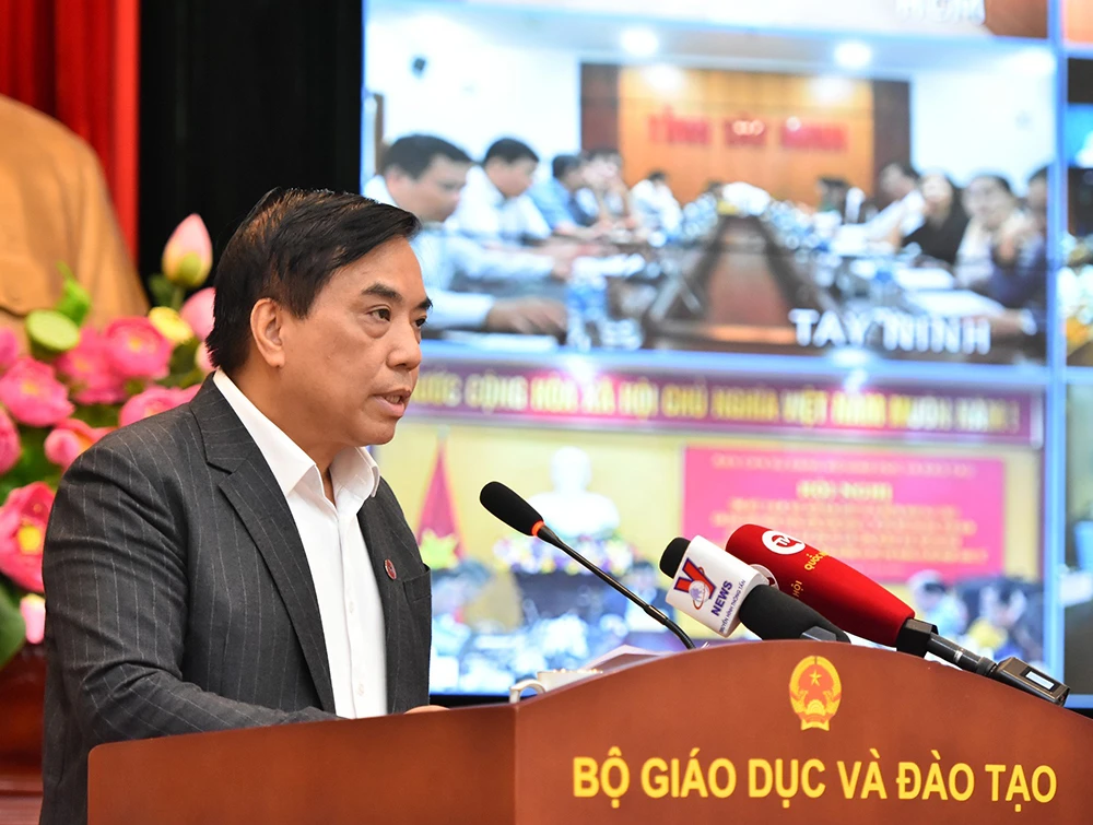 PGS.TS Bùi Anh Tuấn - Hiệu trưởng Trường ĐH Ngoại thương.