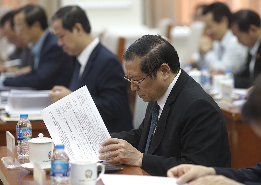 Đại biểu dự Hội nghị tại điểm cầu Bộ Giáo dục và Đào tạo. Đại biểu dự Hội nghị tại điểm cầu Bộ Giáo dục và Đào tạo.