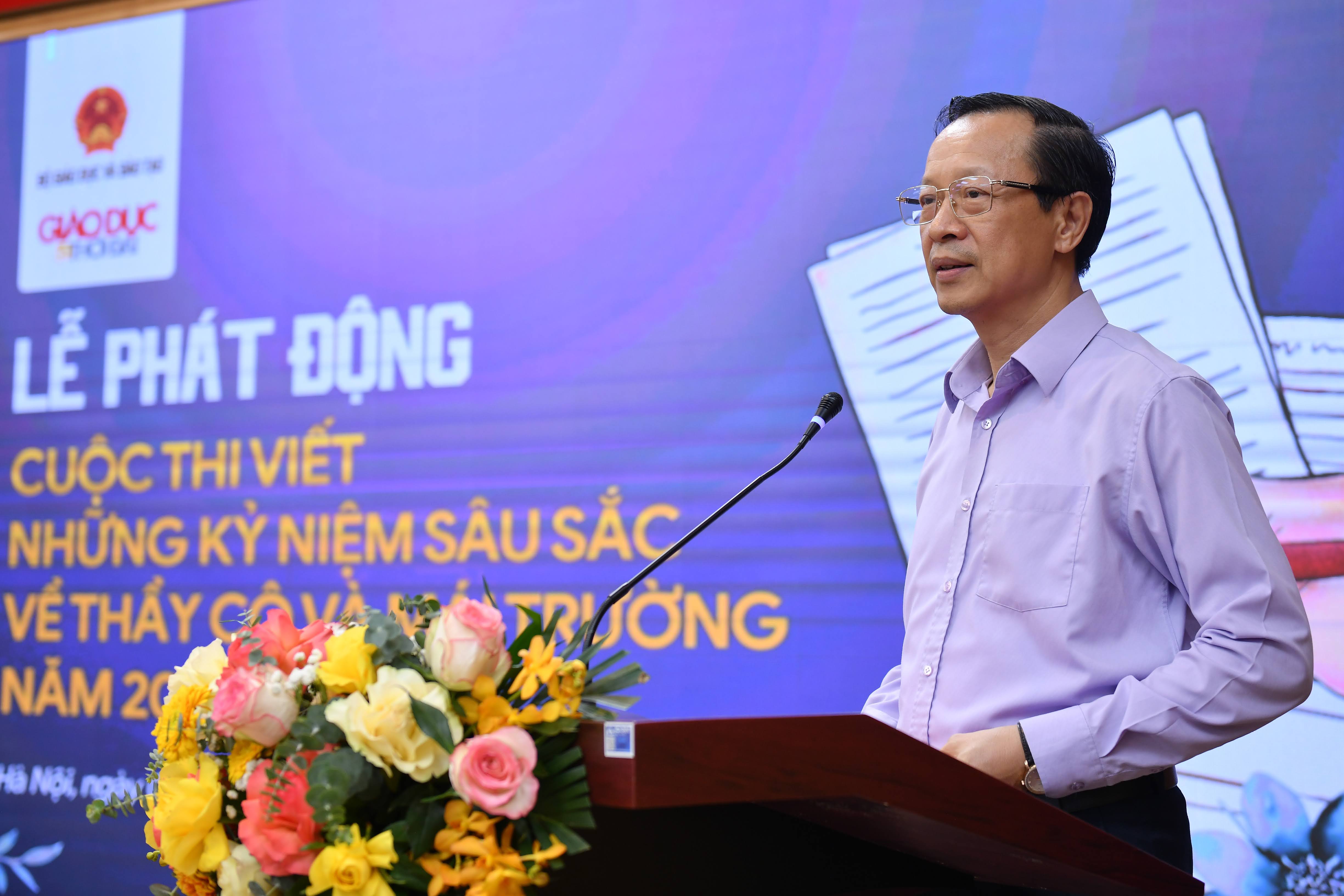 Thứ trưởng Bộ GD&ĐT Phạm Ngọc Thưởng phát biểu tại buổi Lễ. Thứ trưởng Bộ GD&ĐT Phạm Ngọc Thưởng phát biểu tại buổi Lễ.