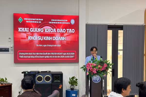 Trường ĐH Sư phạm Kỹ thuật Vĩnh Long đồng hành cùng doanh nghiệp khởi nghiệp
