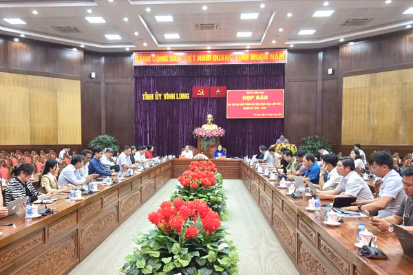 Đại hội Đảng bộ tỉnh Vĩnh Long lần thứ I, nhiệm kỳ 2025 - 2030 sẽ có 500 đại biểu tham dự.