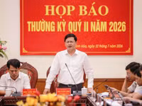 Ông Mai Xuân Liêm, Phó Chủ tịch Thường trực UBND tỉnh Thanh Hóa tại cuộc họp báo.