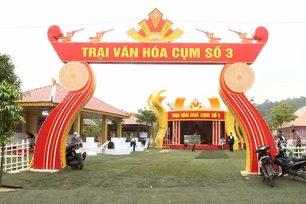 Hội trại văn hóa, điểm nhấn đặc sắc tại Lễ hội Đền Hùng năm 2026. 