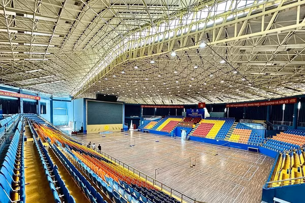 Nhà thi đấu TDTT Vĩnh Phúc dự kiến là nơi diễn ra Lễ khai mạc Giải Bóng bàn các đội mạnh quốc gia năm 2025.