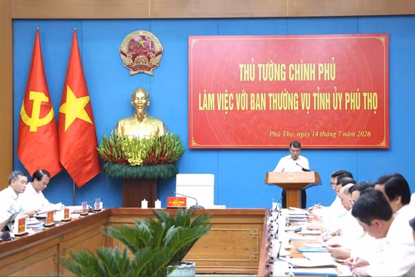 Quang cảnh buổi làm việc.