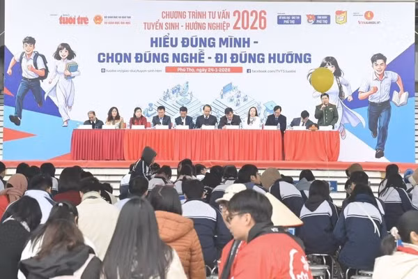 Chương trình thu hút nhiều học sinh tham gia.
