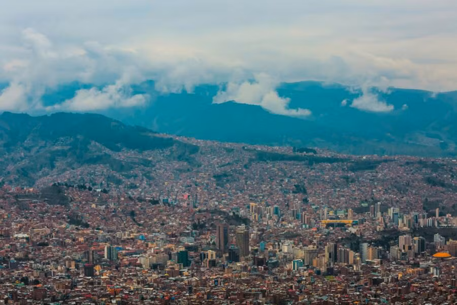  La Paz - thành phố thủ đô cao nhất thế giới.