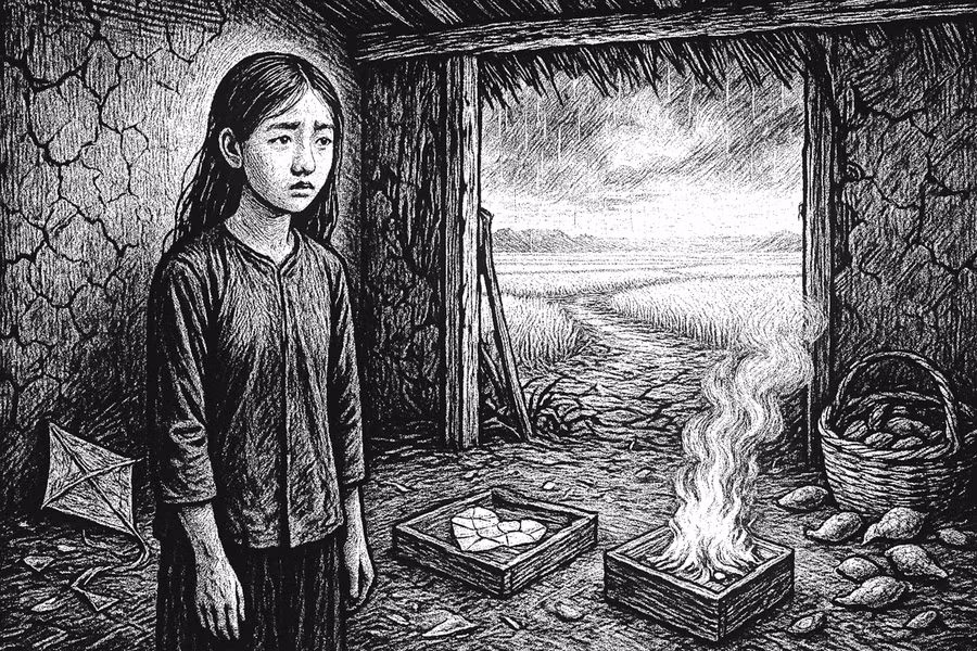 Chiếc hộp gỗ của mẹ