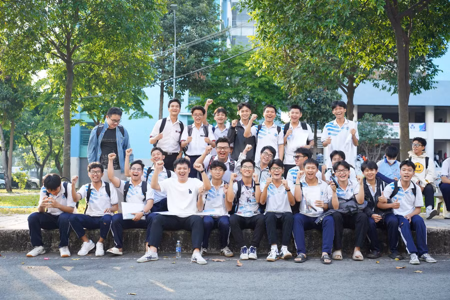 Thí sinh dự thi đánh giá năng lực do Đại học Quốc gia TPHCM tổ chức năm 2025. Ảnh: HCMUT