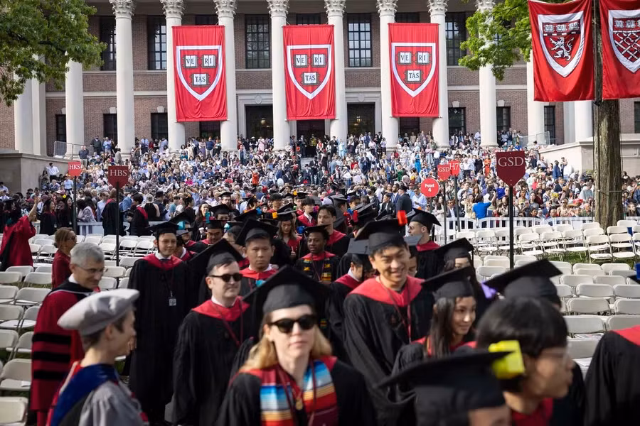 Đại học Havard, Mỹ nổi tiếng với chất lượng giảng dạy hàng đầu.
