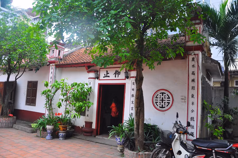 Ngưỡng Chỉ đình Trung Tự.