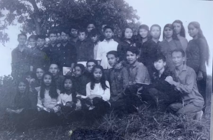 Học viên khóa năm 1972 - 1973. Ảnh: Tư liệu