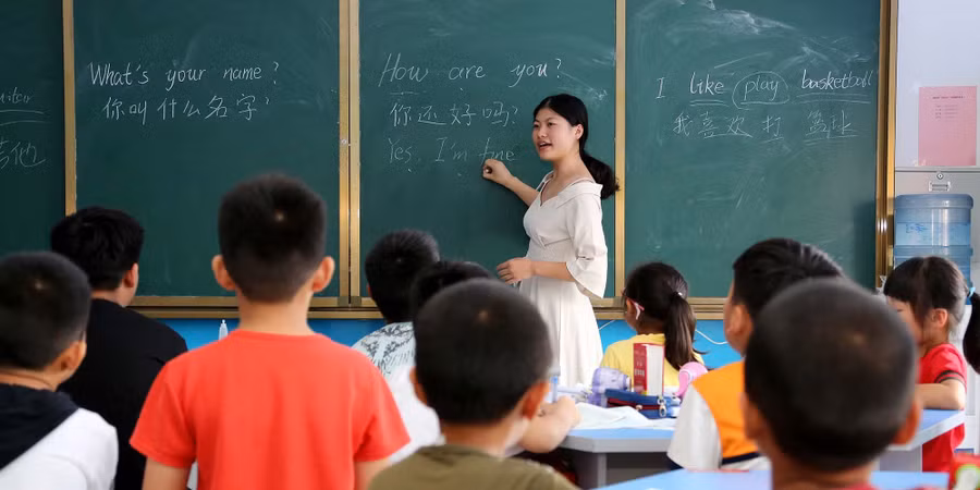 Miễn phí giáo dục mầm non là một phần chiến lược giáo dục của Trung Quốc.