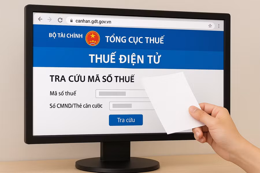 Người dân cần có thói quen kiểm tra mã số thuế hoặc kê khai thu nhập thường xuyên. Ảnh minh họa: INT