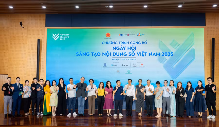 Lễ vinh danh Giải thưởng Sáng tạo nội dung số Việt Nam sẽ diễn ra vào cuối năm 2025. Ảnh: Bộ VH,TT&DL.