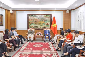 Toàn cảnh buổi làm việc - Ảnh: TITC.
