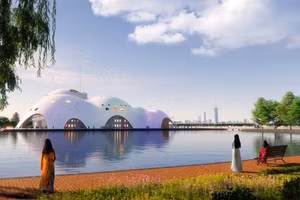 Phối cảnh nhà hát Opera - ảnh UBND quận Tây Hồ.