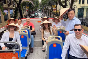 Trong 4 tháng đầu năm, Hà Nội đã đón khoảng 12,14 triệu lượt khách.