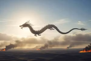 Ảo thuật ứng tác led kết hợp AI real-time tạo ra những hình ảnh không tưởng trên sân khấu.