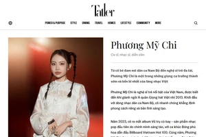 Phương Mỹ Chi lọt top 700 gương mặt kiến tạo và truyền cảm hứng tại châu Á