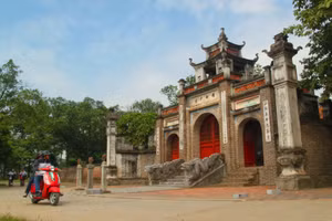 Đền thờ An Dương Vương ở Cổ Loa.