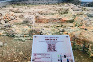 Khu di tích Óc Eo - Ba Thê được đánh giá nổi bật nhất trong khu vực Đồng bằng sông Cửu Long - Ảnh ITN.