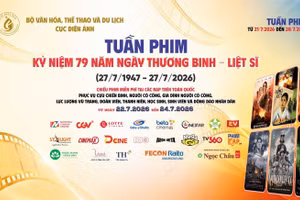 Tuần phim Kỷ niệm 79 năm Ngày Thương binh - Liệt sĩ sẽ diễn ra từ ngày 21 - 28/7 - Ảnh: BTC.