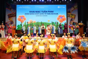 Khai mạc Tuần phim chào mừng Ngày Quốc tế Thiếu nhi 1/6, do Cục Điện ảnh tổ chức.