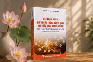 Cuốn sách do Ban Tuyên giáo và Dân vận Trung ương biên soạn. 
