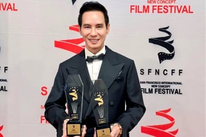 Lý Hải nhận hai giải thưởng tại Liên hoan phim quốc tế ý tưởng mới San Francisco 2025 - Ảnh: NVCC.
