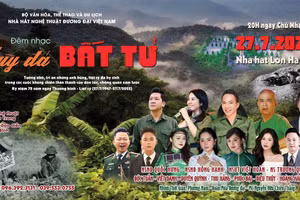 Đêm nhạc ‘Lũy đá bất tử’ với chủ đề "Tri ân người lính bằng những thanh âm".