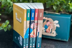 5 cuốn sách về Truyện Kiều - vốn là những công trình khảo cứu tâm huyết của các học giả lớn cuối thế kỷ 19, đầu thế kỷ 20.